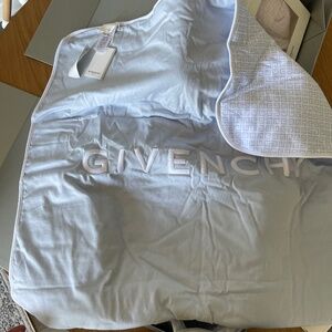 New Baby Blue Double Sided Givenchy Baby Blanket